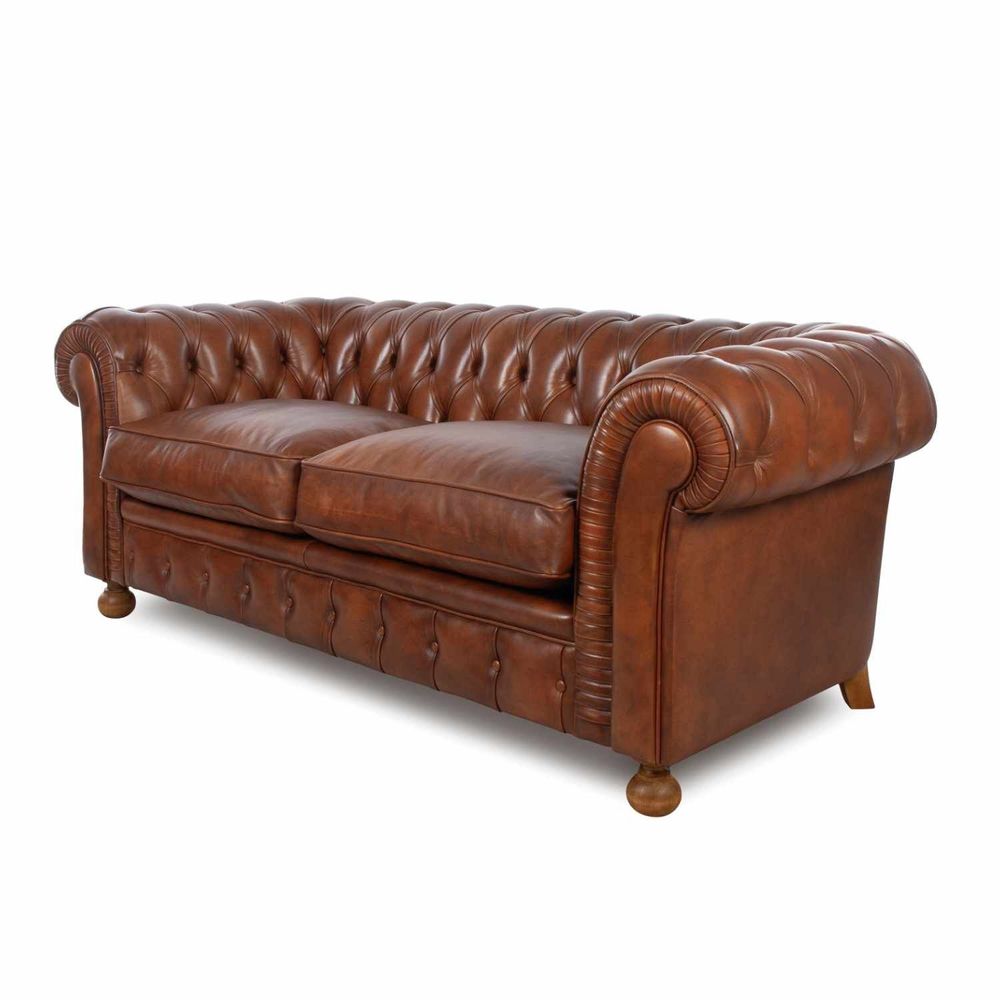 Canapés pour collectivités - Chesterfield Handpatina | Canapé - CREARTE COLLECTIONS