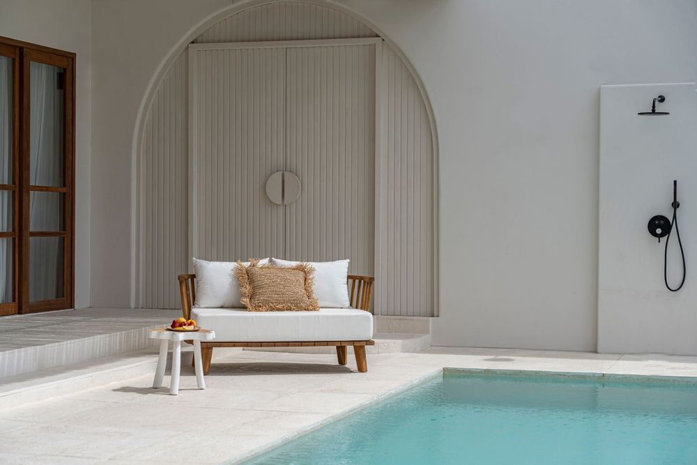 Sofas - The Malawi Two Seater - Natural White - BAZAR BIZAR LIVING