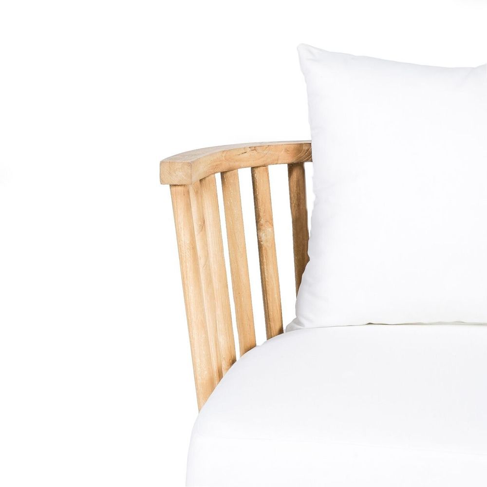 Sofas - The Malawi Two Seater - Natural White - BAZAR BIZAR LIVING