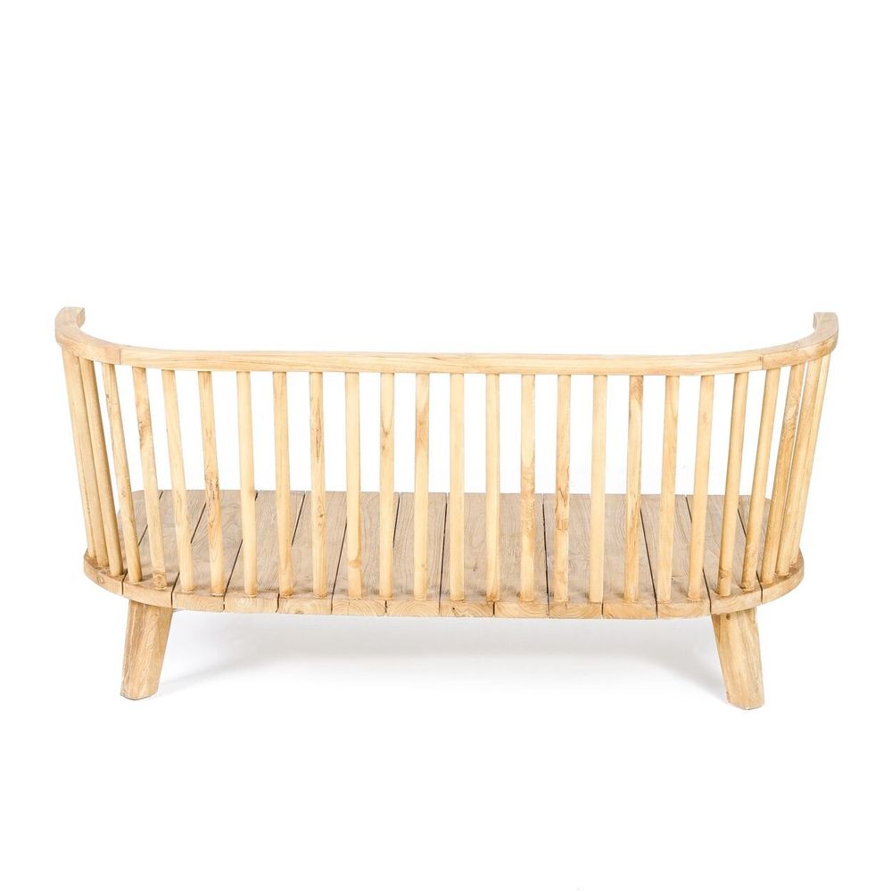 Sofas - The Malawi Two Seater - Natural White - BAZAR BIZAR LIVING