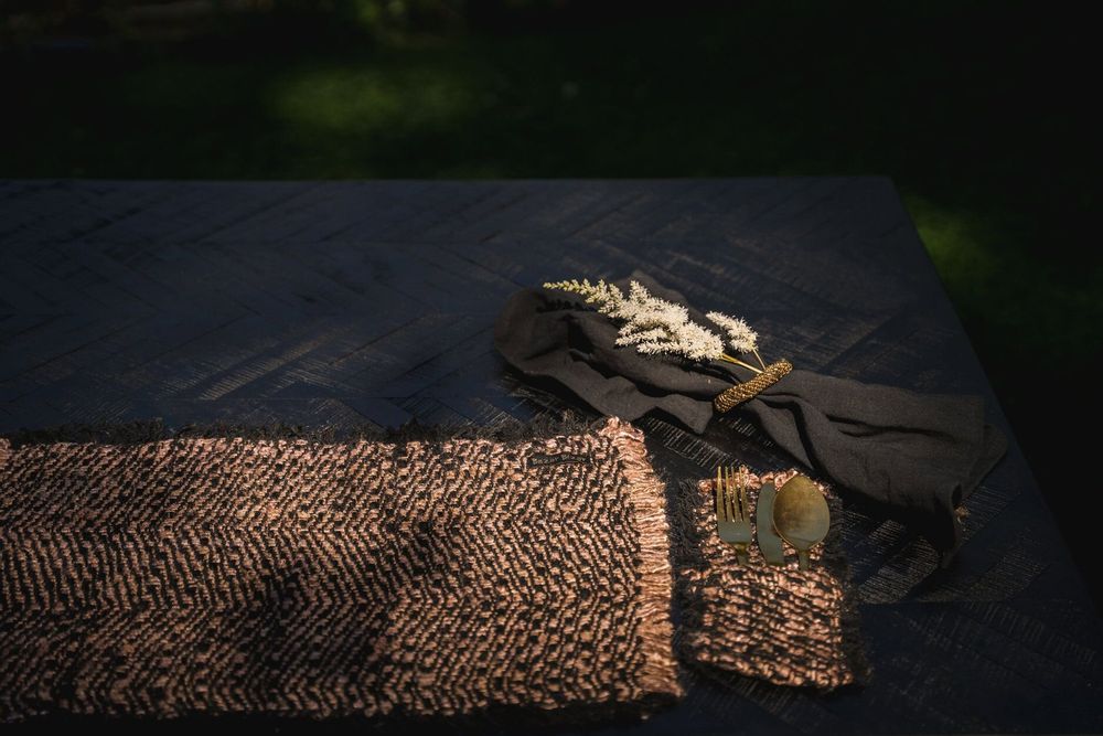 Sets de table - Set de table The Oh My Gee - Cuivre noir - BAZAR BIZAR LIVING