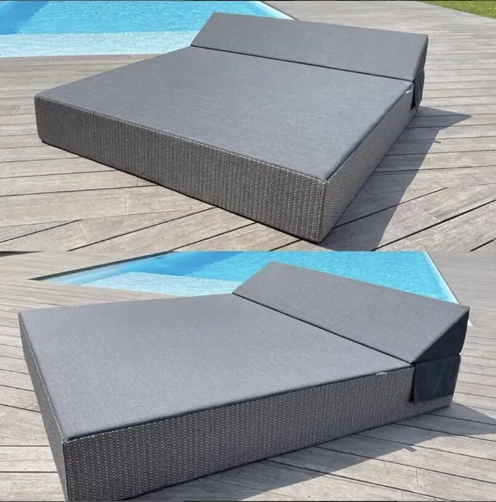 Piscines - Mamoo | Lit de piscine COZIP - GRAND BED | 200 x 180 x h30 cm - COZIP