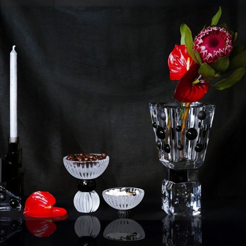 Crystal ware - Ellipses Crystal Vase - ARCAICO