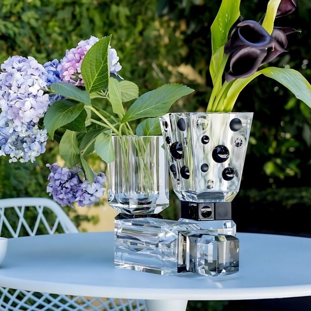 Crystal ware - Ellipses Crystal Vase - ARCAICO