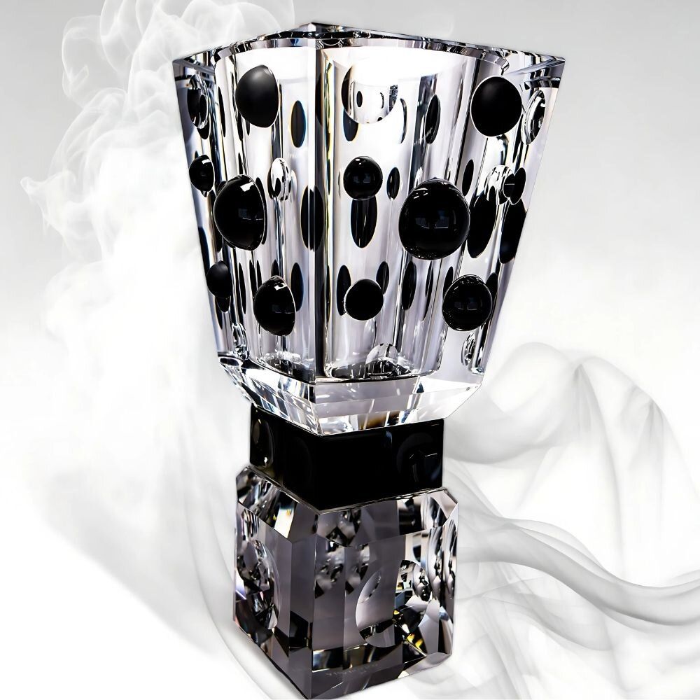 Crystal ware - Ellipses Crystal Vase - ARCAICO