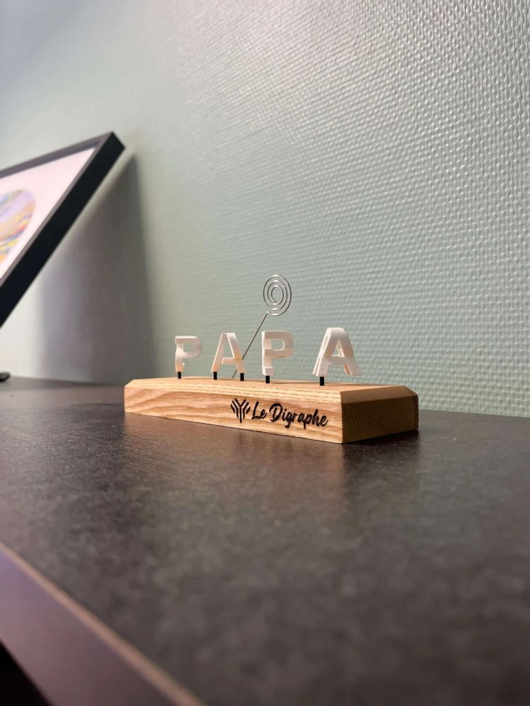 Objets de décoration - Digraphe Super - Papa - LE DIGRAPHE