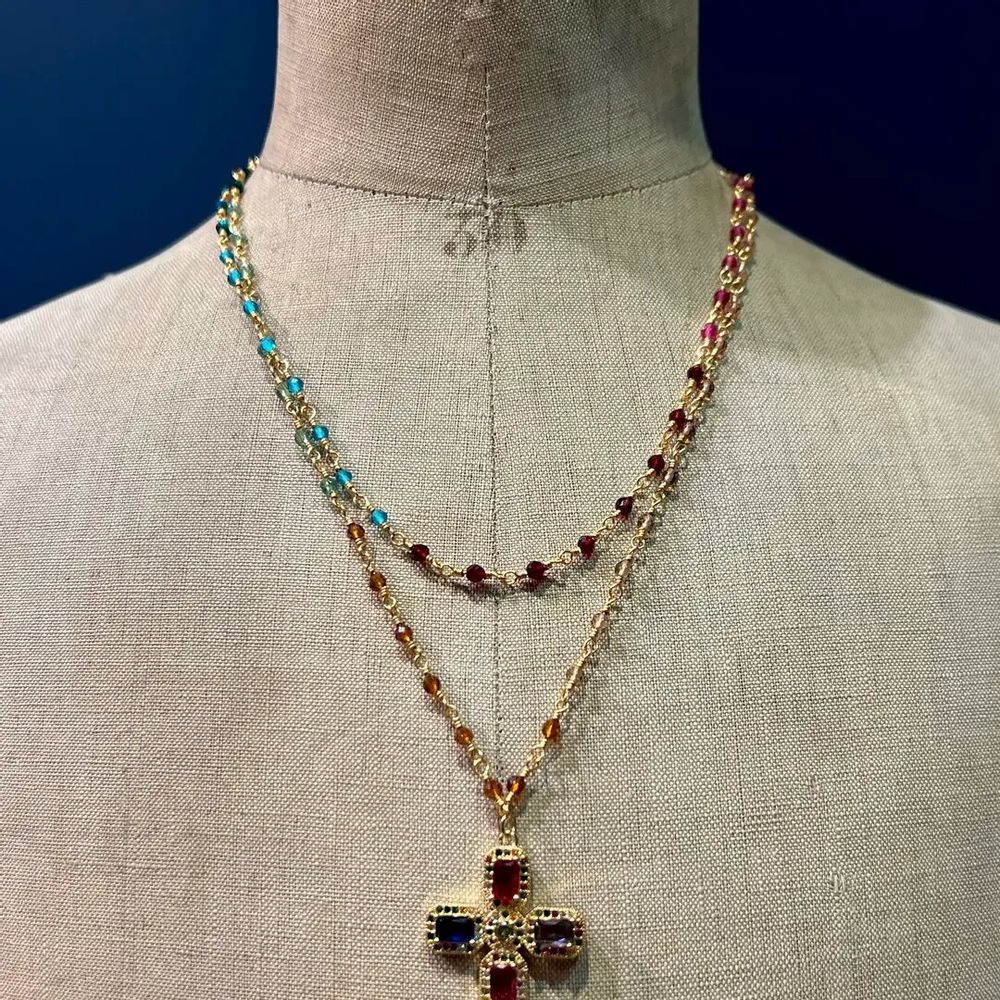 Jewelry - Double/Long Necklace Giulietta - Stones - FASCINATO
