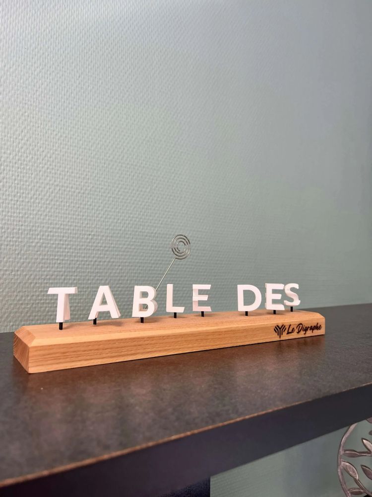 Cadeaux - Digraphe Table des - mariés - LE DIGRAPHE