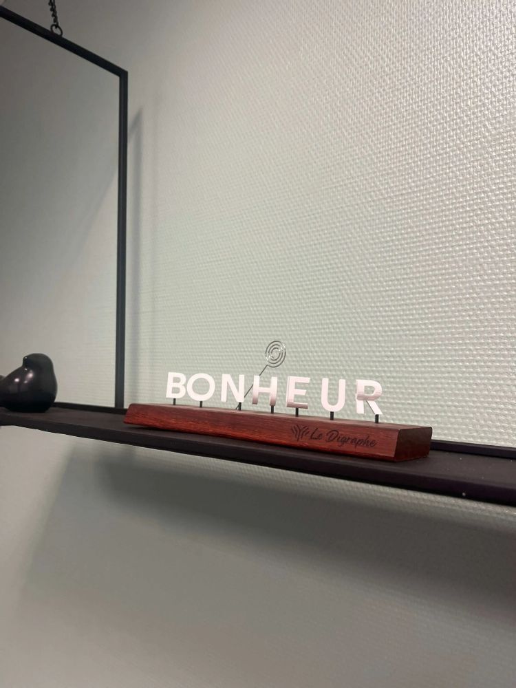 Design objects - Digraphe Amour - Bonheur - LE DIGRAPHE