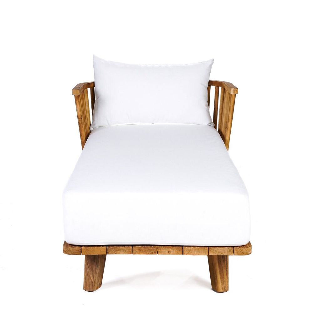 Beds - The Malawi Daybed - Natural White - BAZAR BIZAR LIVING