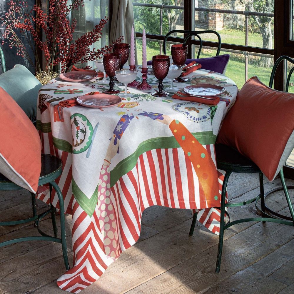 Kitchen linens - Tablecloths - TESSITURA TOSCANA TELERIE