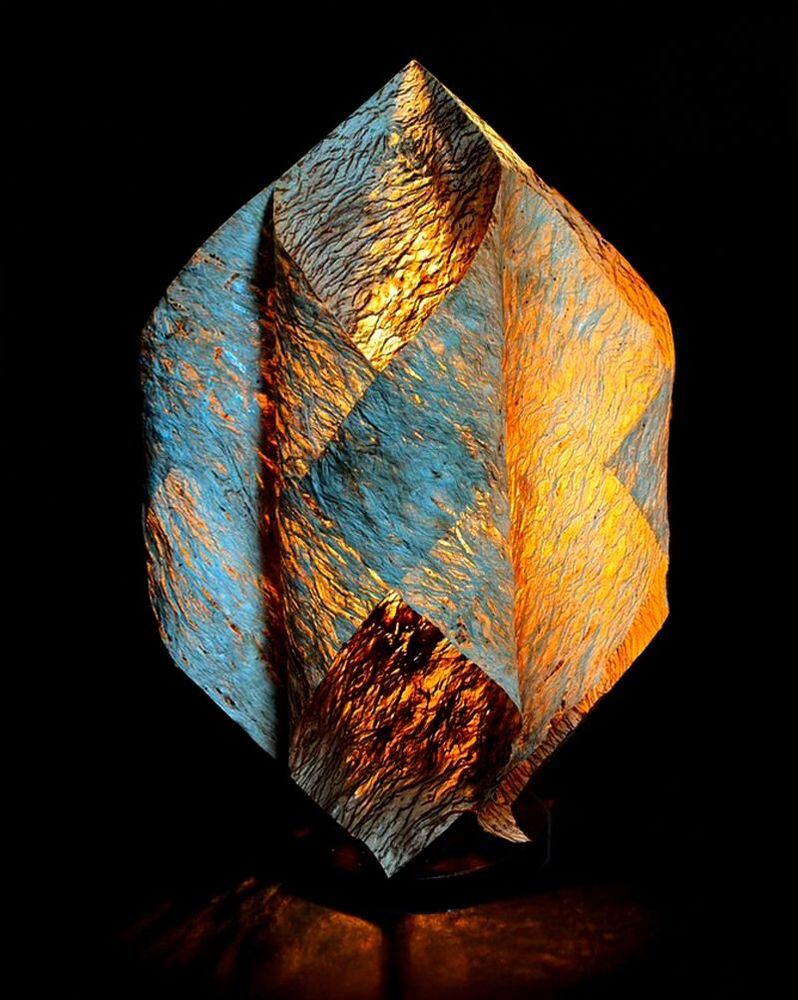 Floor lamps - Paper Mulberry Bark Floor Lamp - TAIWAN CRAFTS & DESIGN
