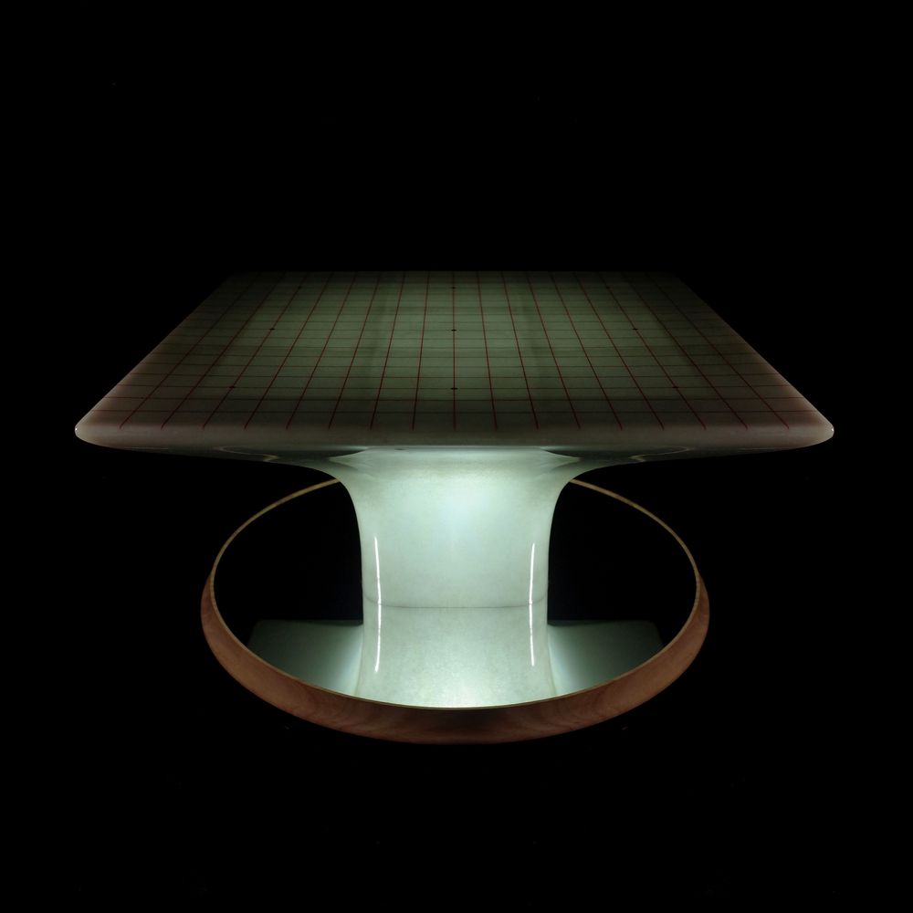 Lampadaires - Lampe Table Chessboard Torus Mirror - KEIMFLECK