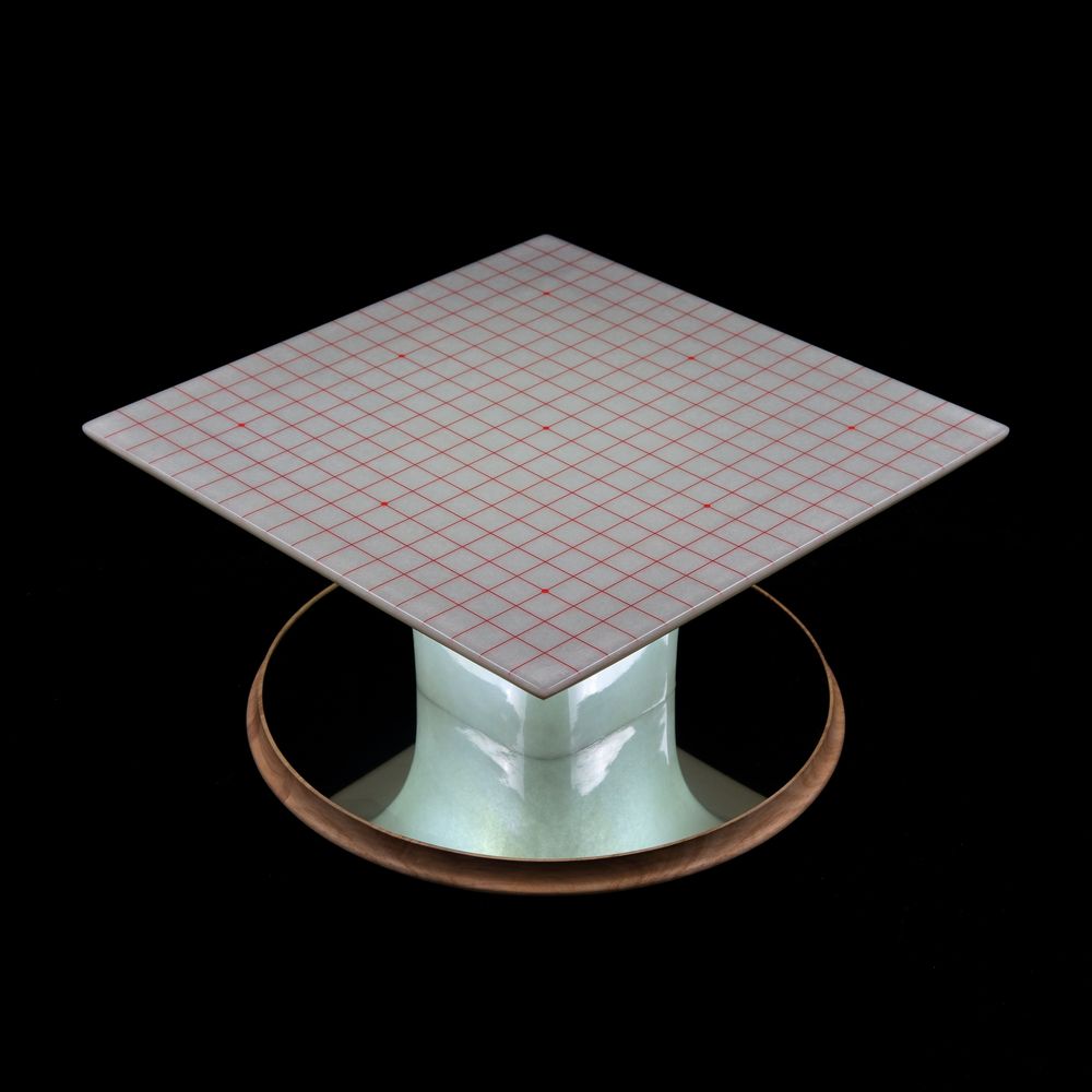 Lampadaires - Lampe Table Chessboard Torus Mirror - KEIMFLECK