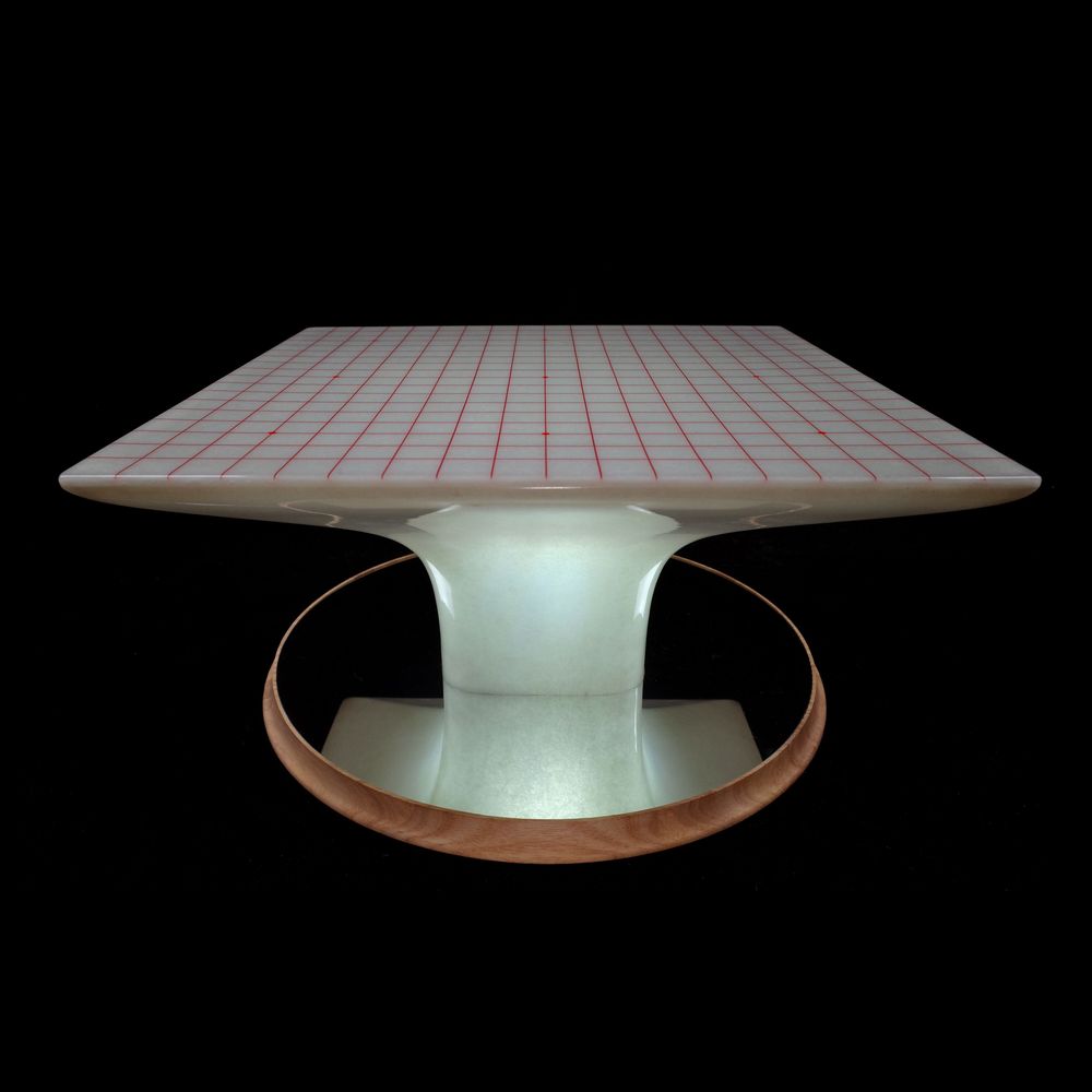 Lampadaires - Lampe Table Chessboard Torus Mirror - KEIMFLECK