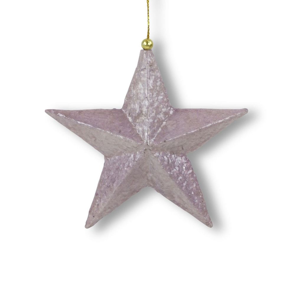 Autres décorations de Noël - Découpez la pulpe 3D Star Capiz - KINTA