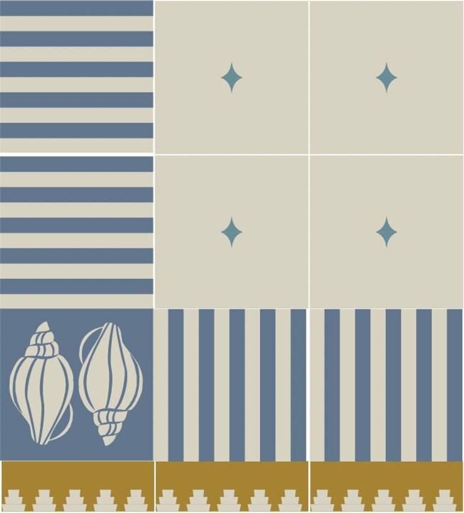 Faience tiles - Mer Collection by Mr & Mrs Clynk - ILOT COLOMBO