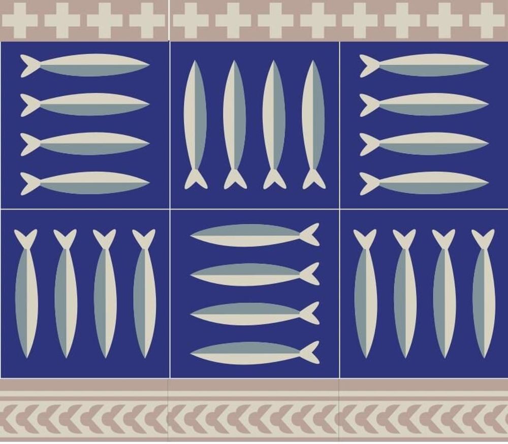 Faience tiles - Mer Collection by Mr & Mrs Clynk - ILOT COLOMBO