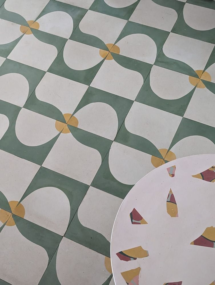Cement tiles - Sri Lankan Tales Collection by Kalai by D and Muse by Seshani - ILOT COLOMBO
