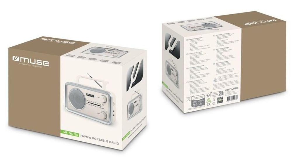 Speakers and radios - RADIOS PORTABLES PREMIUM MF-060 - MUSE