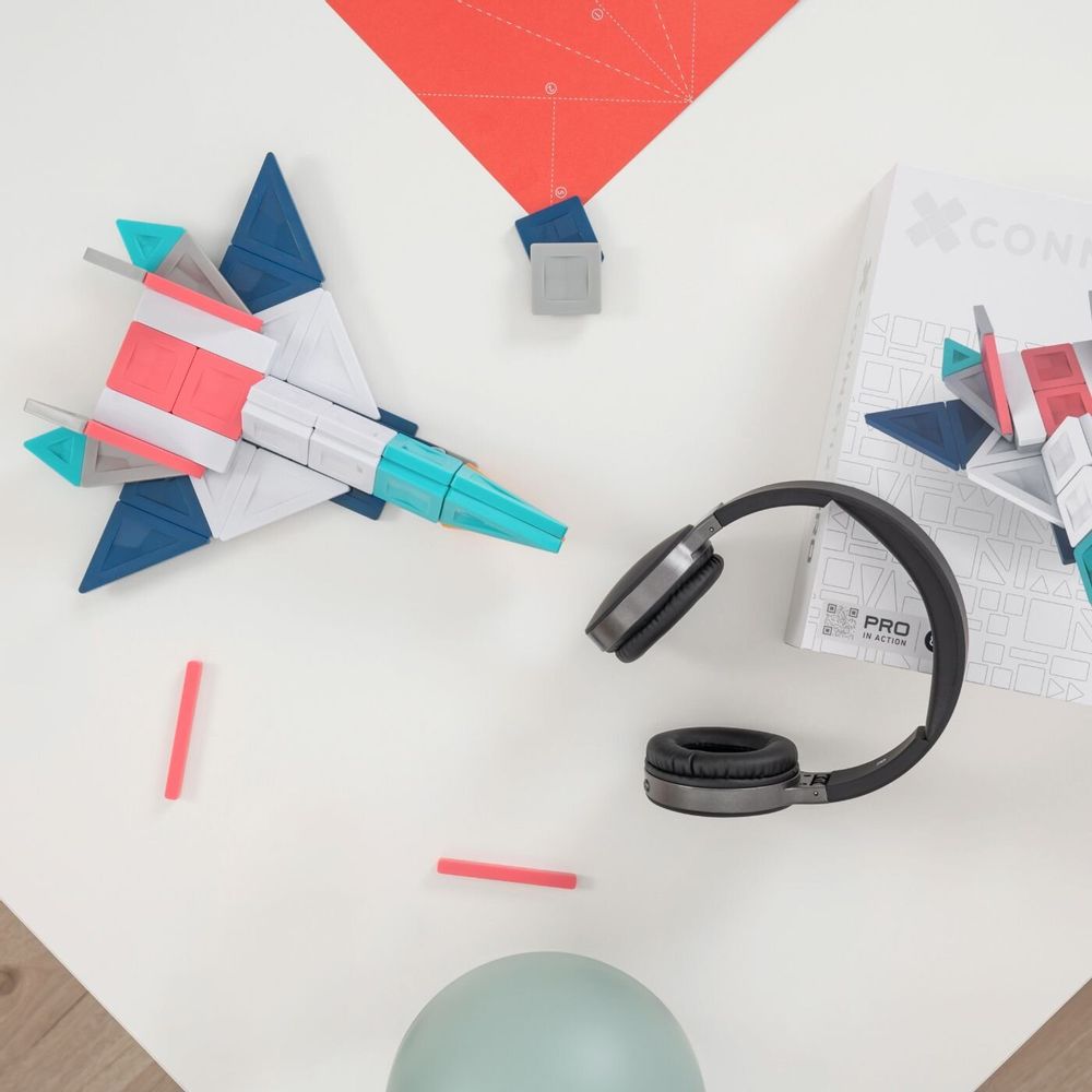 Jouets enfants - Kit de construction CONNETIX PRO 70 pièces - CONNETIX