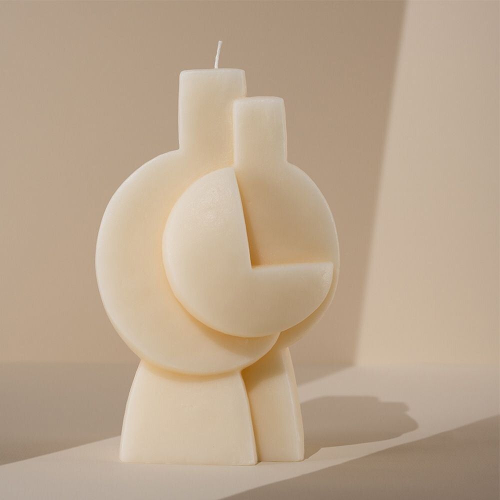 Bougies - ENLACE.- Bougie, d’après l’oeuvre de Sophie Bocher - ATELIER CIRE