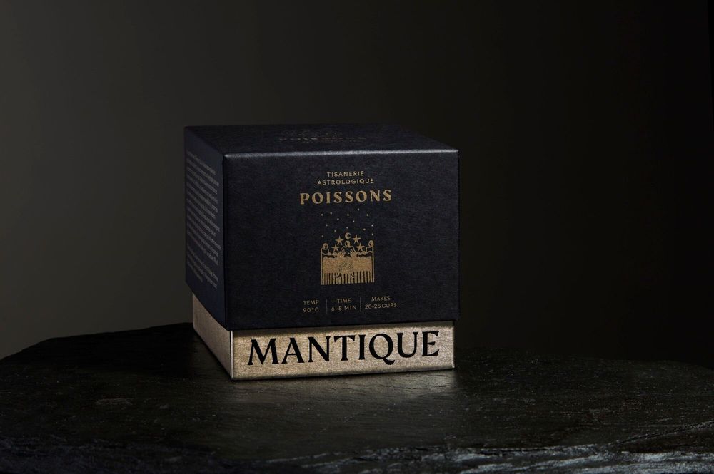 Coffee and tea - Pisces Sign Box - MANTIQUE