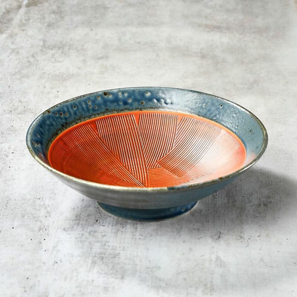 Everyday plates - Kushime membachi plates 24,5 CM - NISHIKIDÔRI