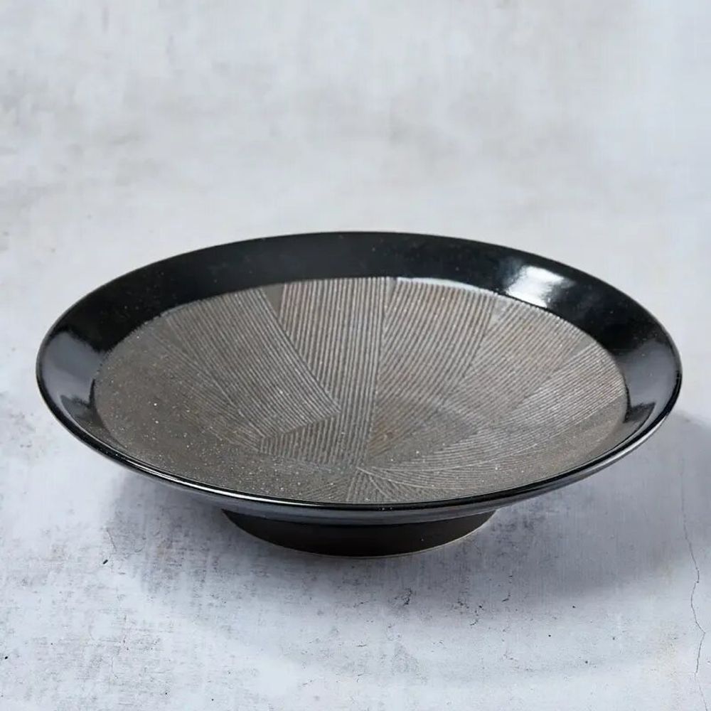 Assiettes au quotidien - Assiette kushime membachi 27 CM - NISHIKIDÔRI