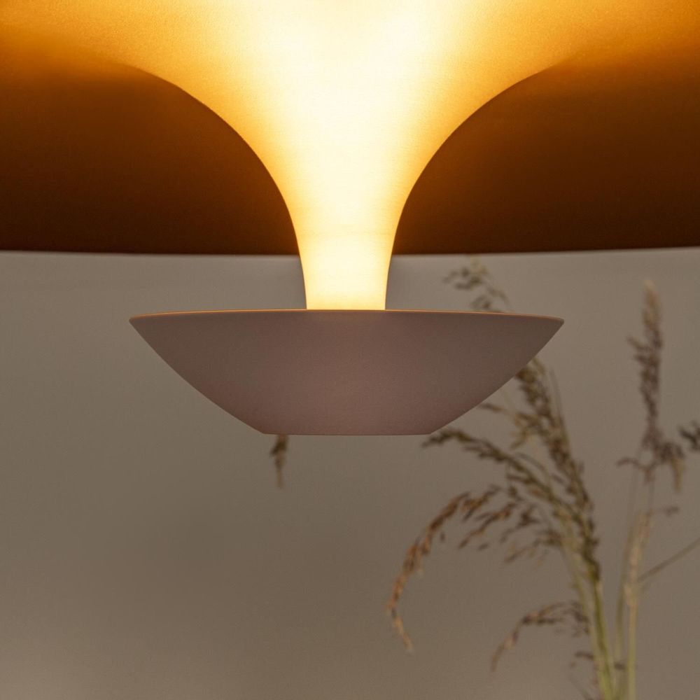 Suspensions - Lucide KENNETH - Suspension - Ø 80 cm - LED Dim. - 1x22W 2700K - Blanc - LUCIDE