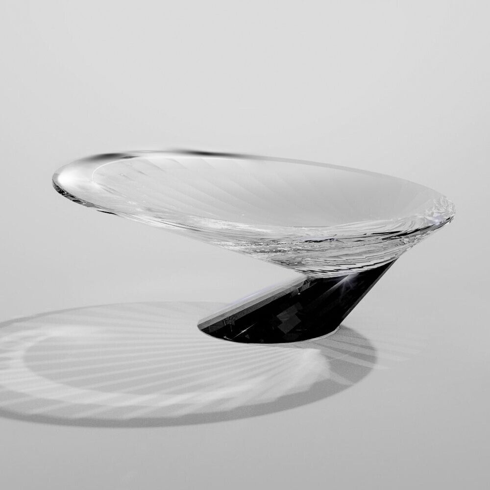 Crystal ware - all' Eden Handmade Crystal Decorative Bowl - ARCAICO