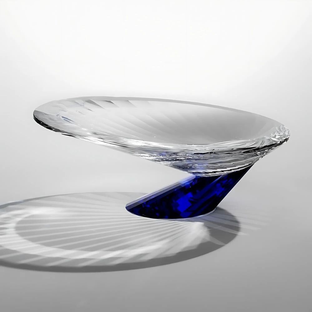 Crystal ware - all' Eden Handmade Crystal Decorative Bowl - ARCAICO