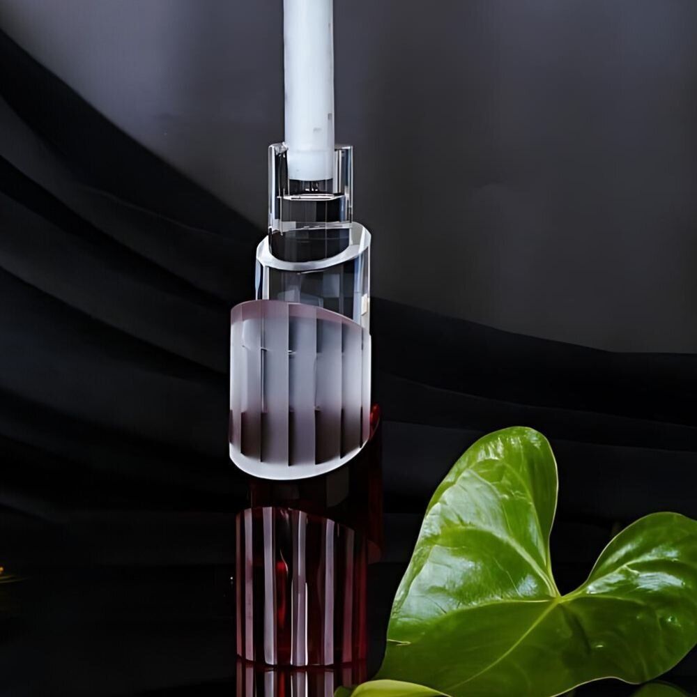 Crystal ware - all' Eden Handmade Crystal Candlestick - ARCAICO