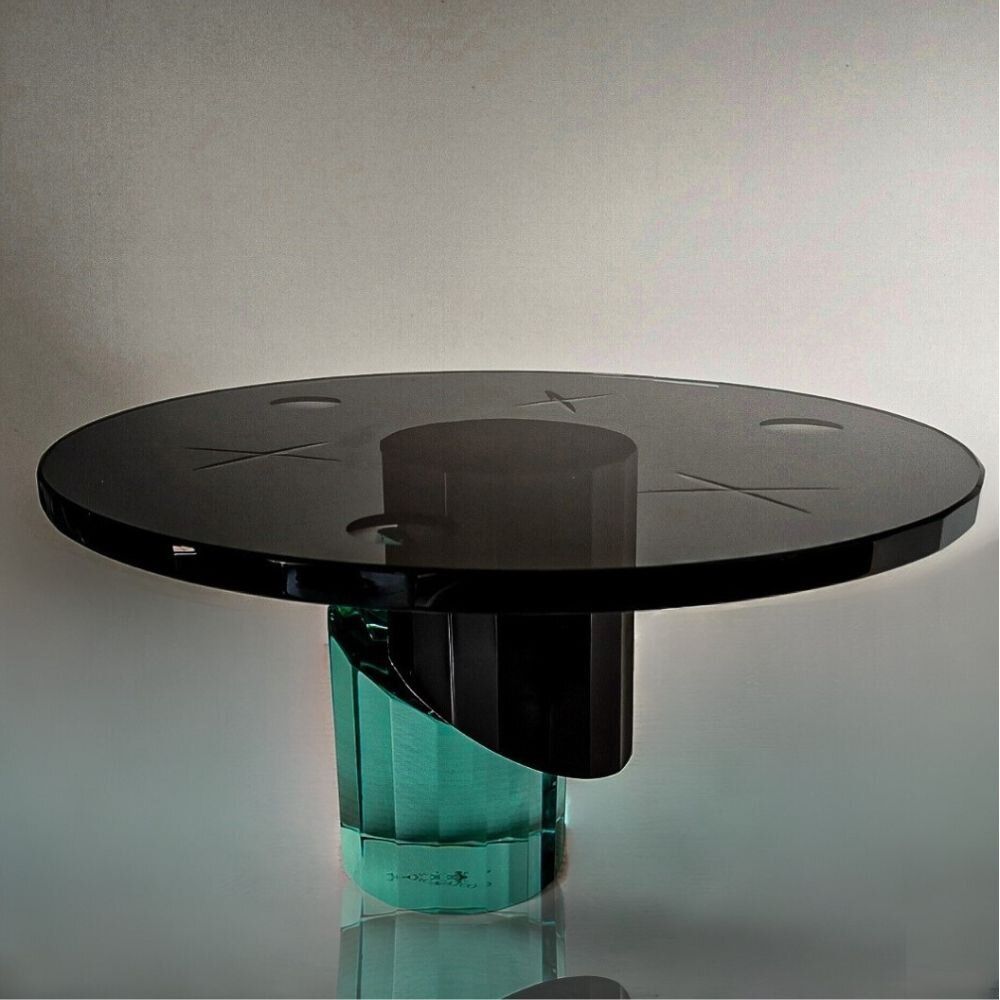 Formal plates - all' Eden  Handmade Crystal Cake & Serving Stand - ARCAICO