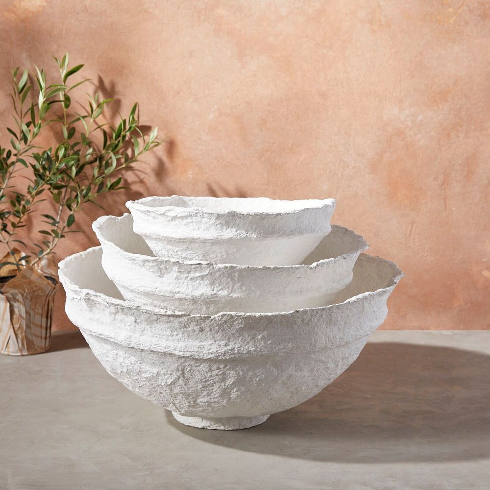 Decorative objects - Paper Mache Bowls - BE HOME