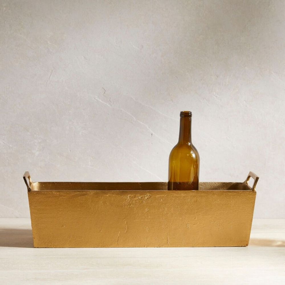 Decorative objects - Gold Sand Cast Aluminium - BE HOME