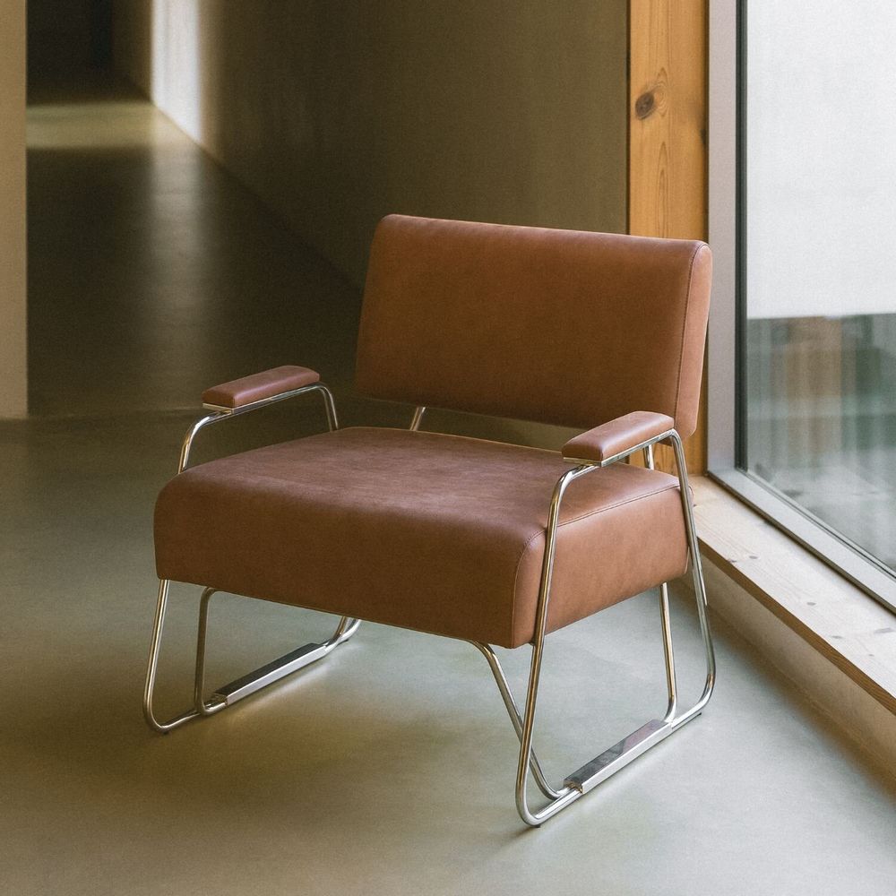 Armchairs - Apollo Armchair in Stainless Steel - DUISTT