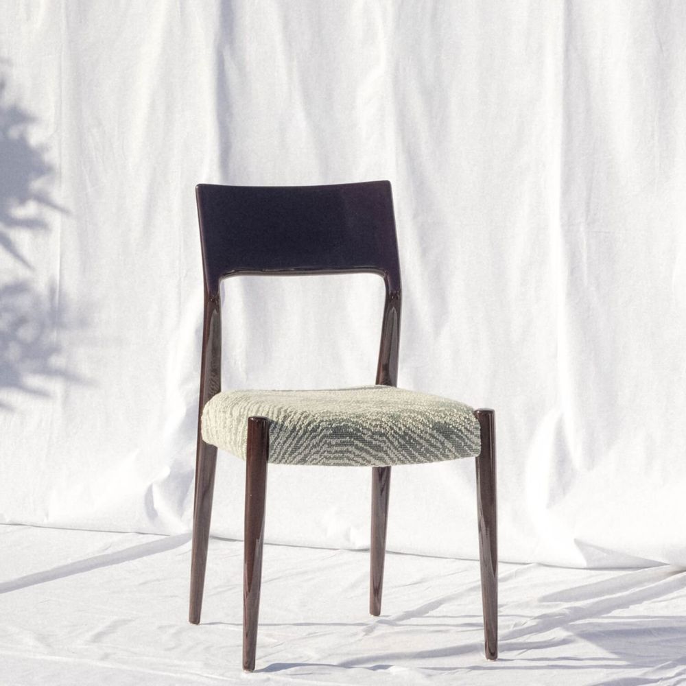 Chairs - Bossa Chair in Mahogany Wood in COM - DUISTT