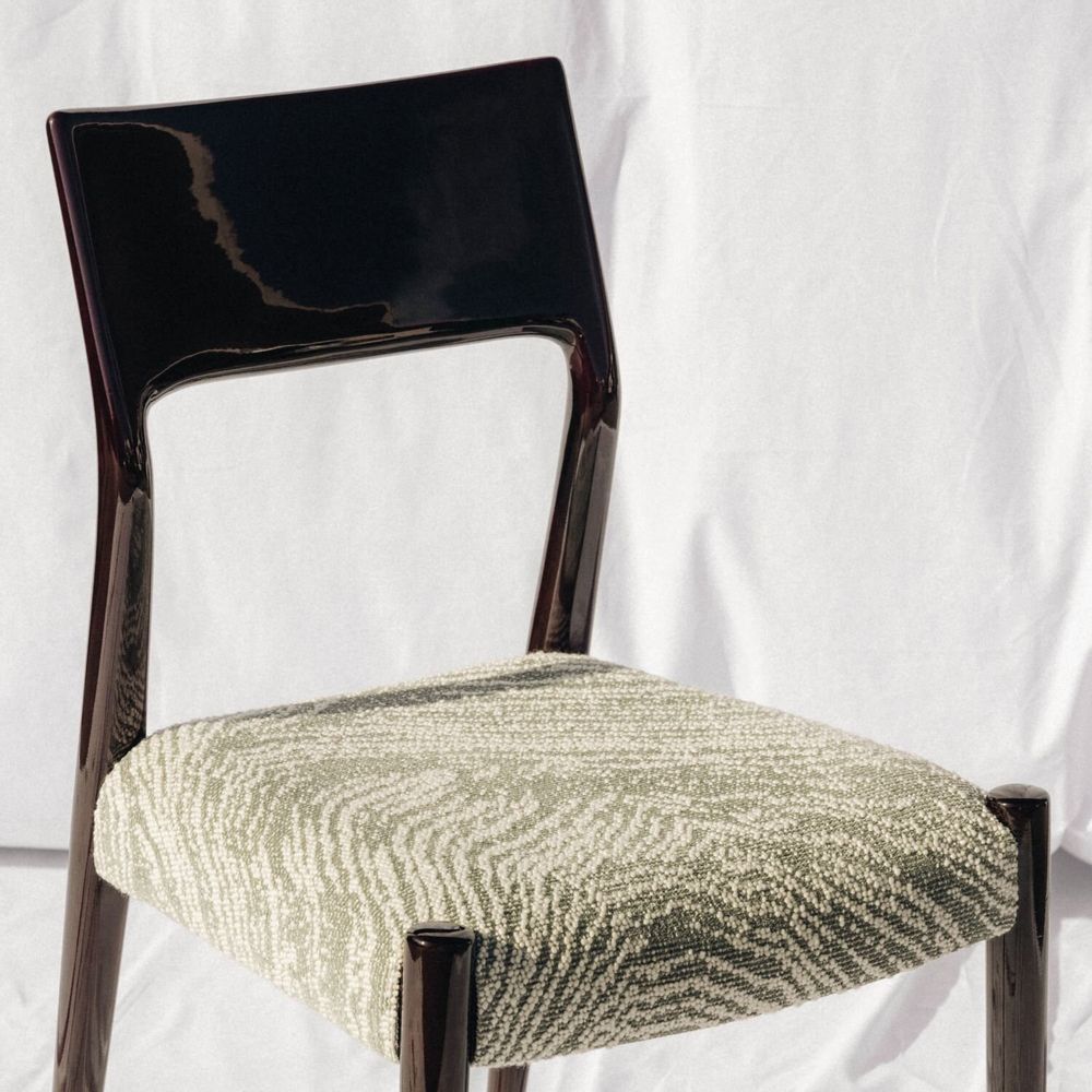Chairs - Bossa Chair in Mahogany Wood in COM - DUISTT