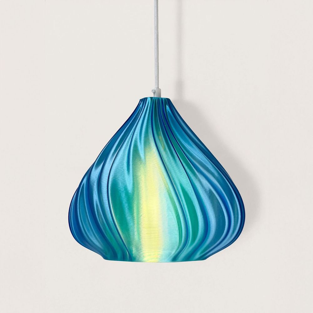 Table lamps - Luminaire Soufflé – Éclairage sculptural imprimé en 3D - AEREA STUDIO