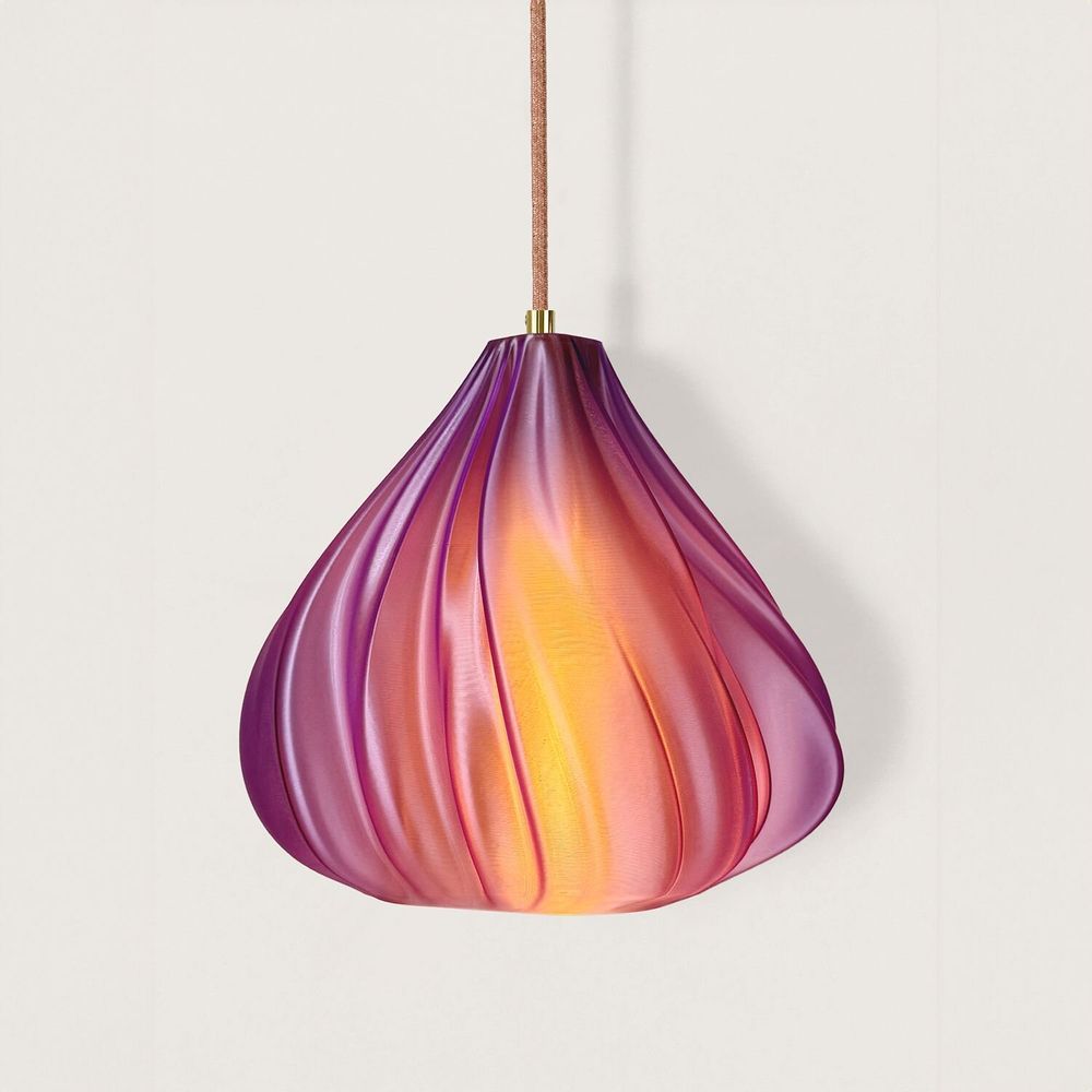 Table lamps - Luminaire Soufflé – Éclairage sculptural imprimé en 3D - AEREA STUDIO