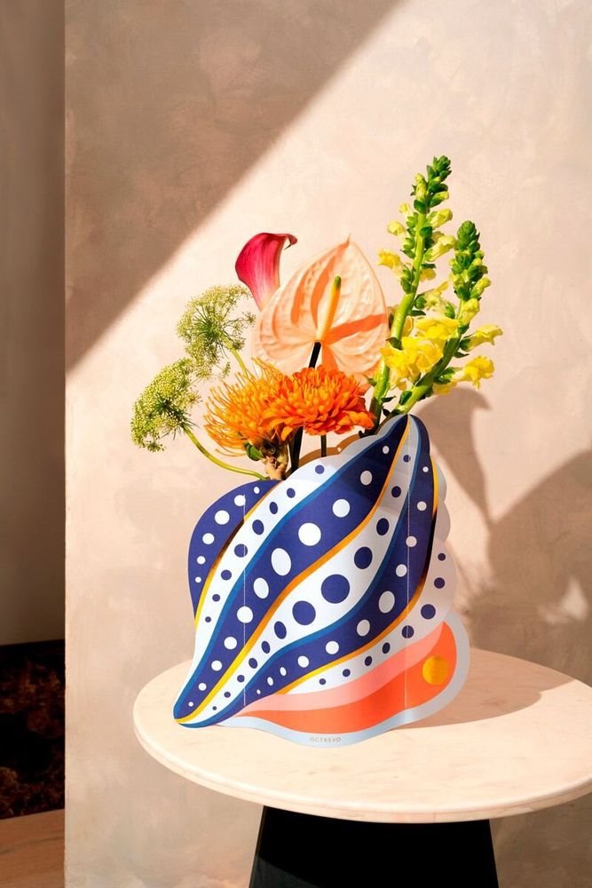 Floral decoration - Paper Vases - OCTAEVO