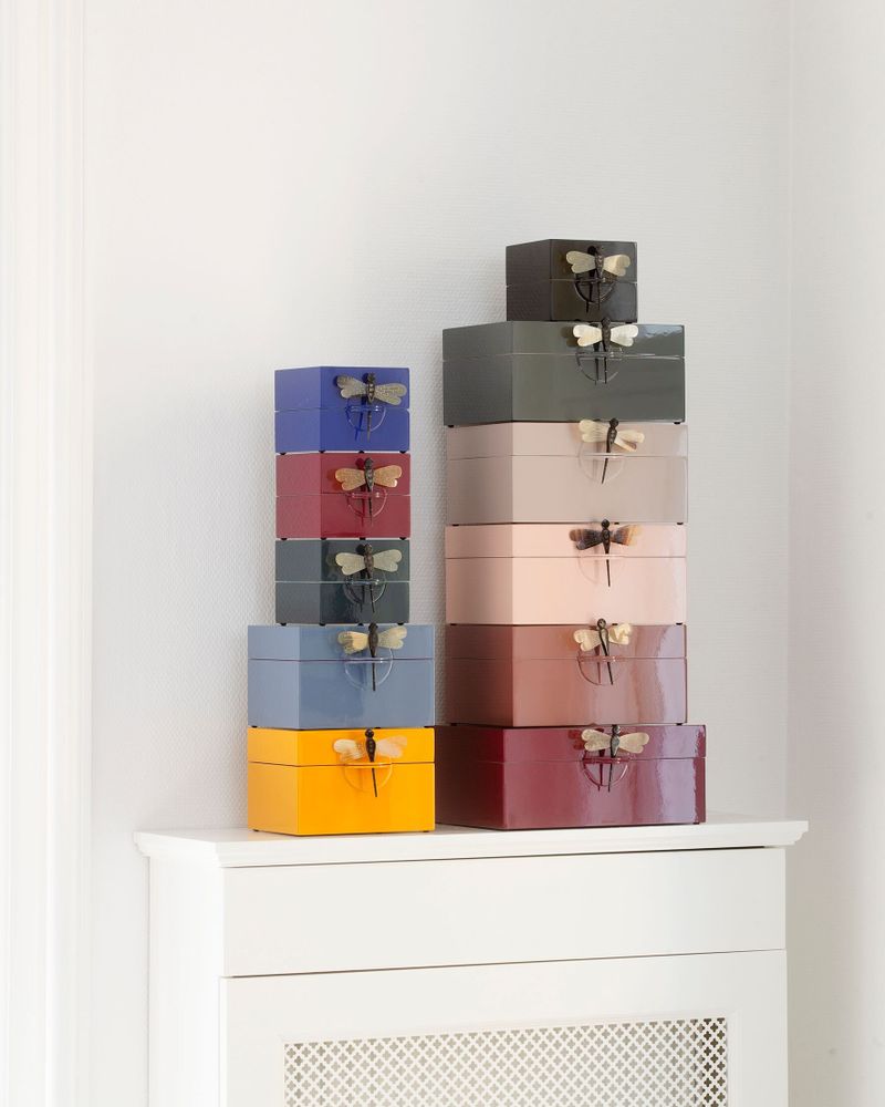 Objets de décoration - Boîtes laquées - OI SOI OI APS