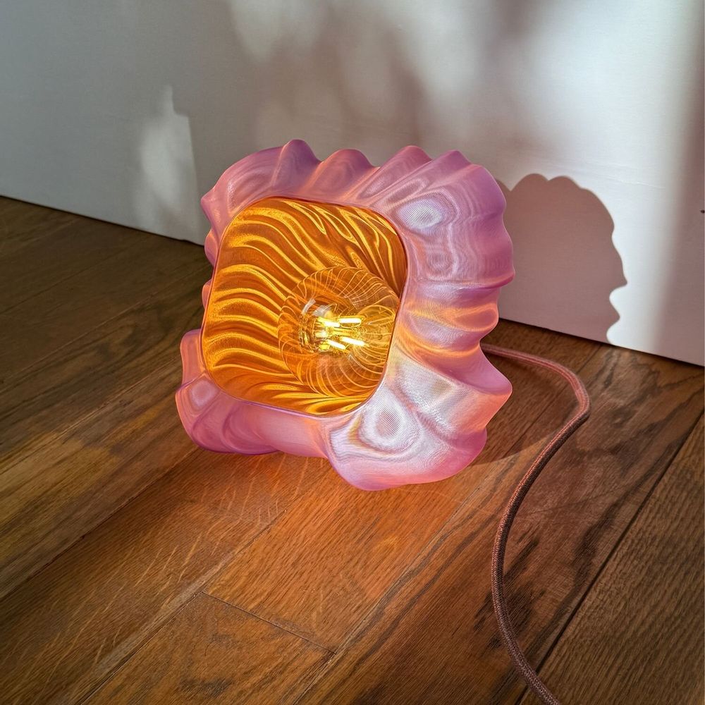 Table lamps - Luminaire Soufflé – Éclairage sculptural imprimé en 3D - AEREA STUDIO
