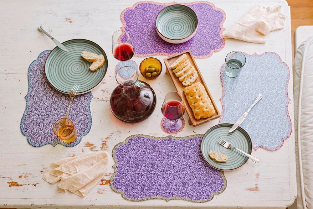 Sets de table - SERVIETTE AMÉRICAINE - EMILY EVANS - CRISP S.R.L.