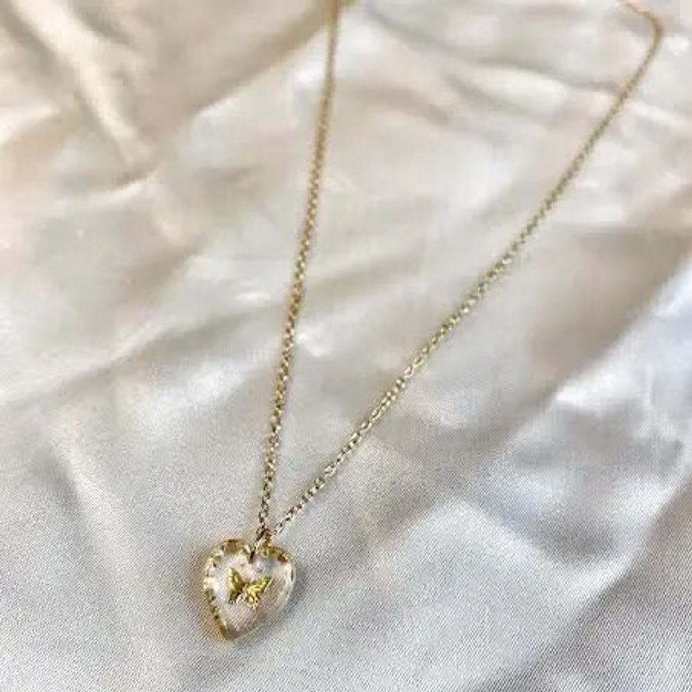 Jewelry - Necklace Monarch Butterfly - Gold plated - FASCINATO