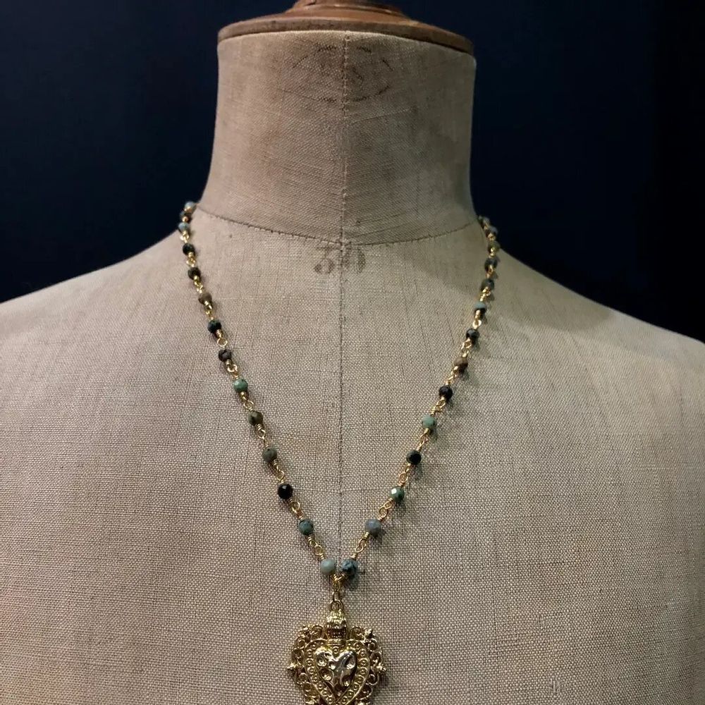 Bijoux - Collier Verona - Pierres - FASCINATO