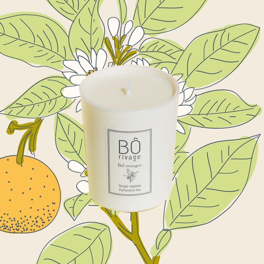 Decorative objects - "Bel Oranger" Candle - BÔRIVAGE