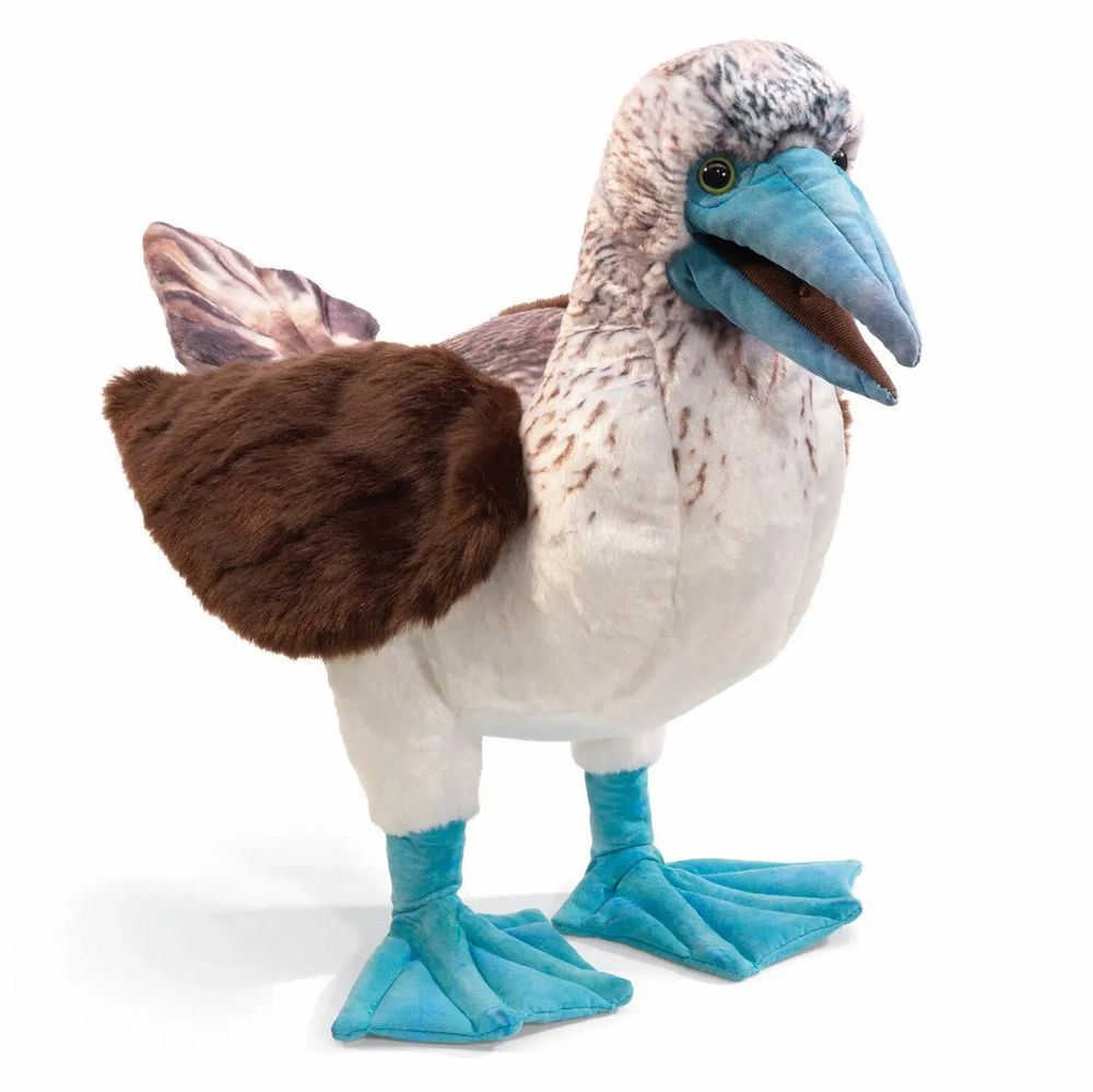 Soft toy - Blue-footed Booby - FOLKMANIS PUPPETS