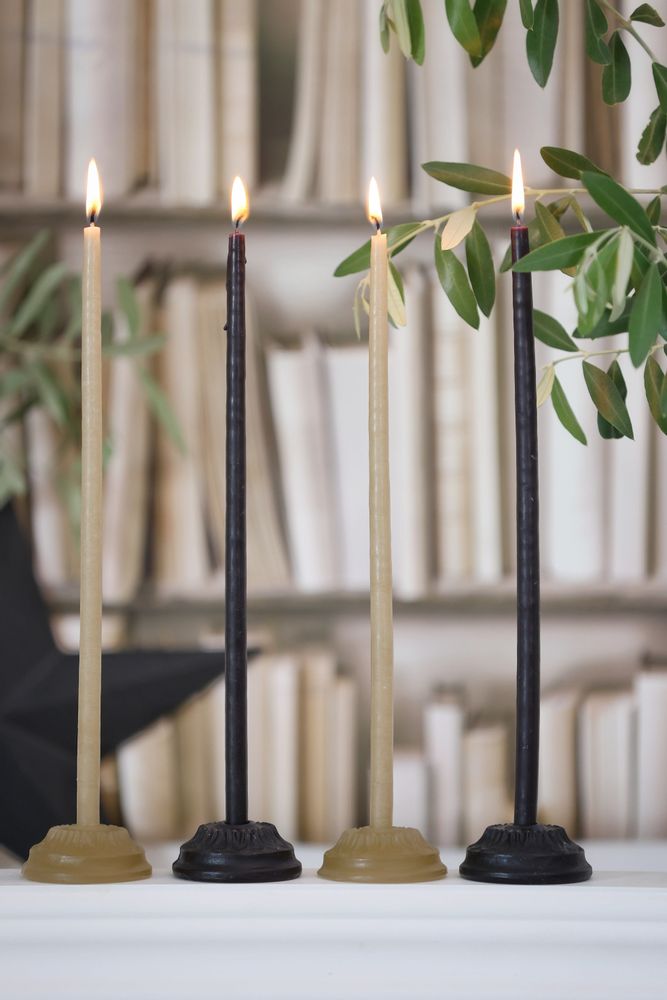 Objets de décoration - Coffret de 2 bougeoirs "Fleuriste" - CIERGERIE DES PREMONTRES